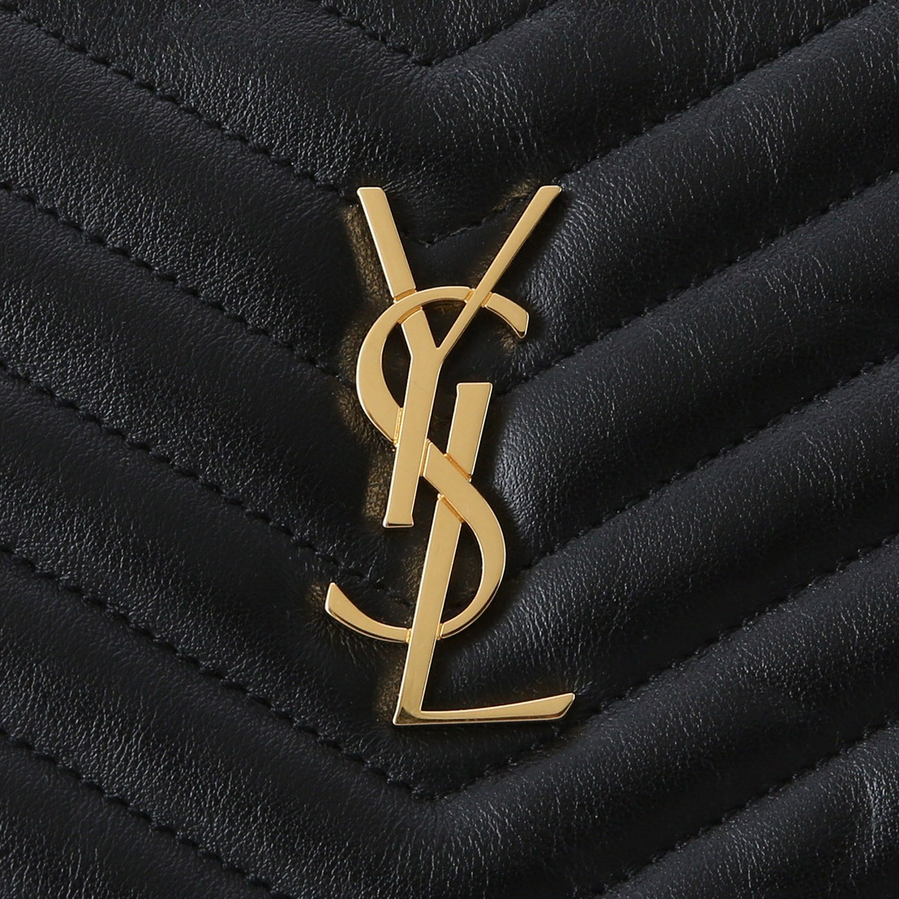 Yves Saint Laurent(USED)생로랑 379039 모노그램 쉐브론 파우치